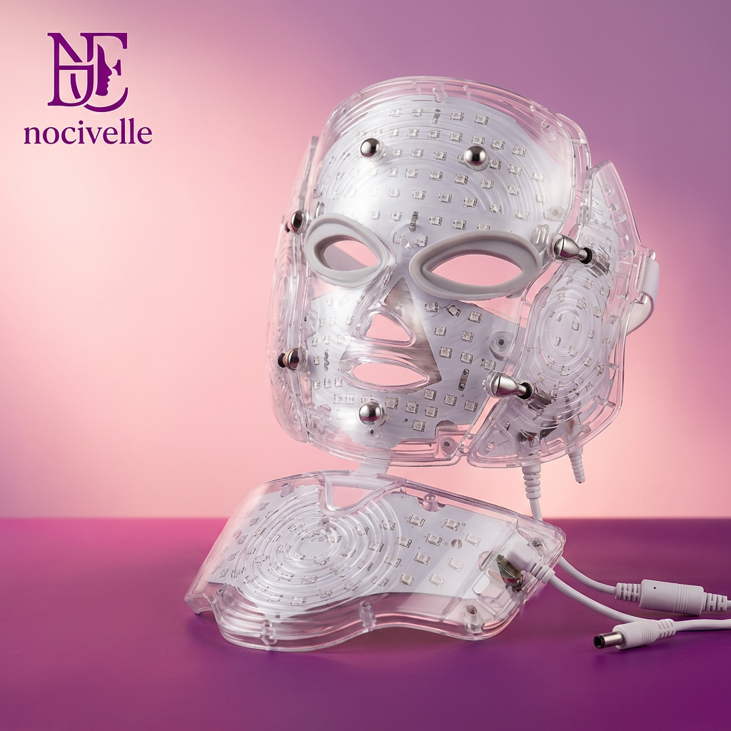 Pro LED Face & Neck Therapy Mask — 7-Color Light Treatment
