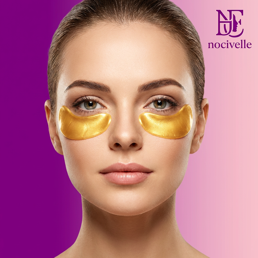 24K Gold Collagen Under Eye Patches — Dark Circles & Anti Aging Treatment