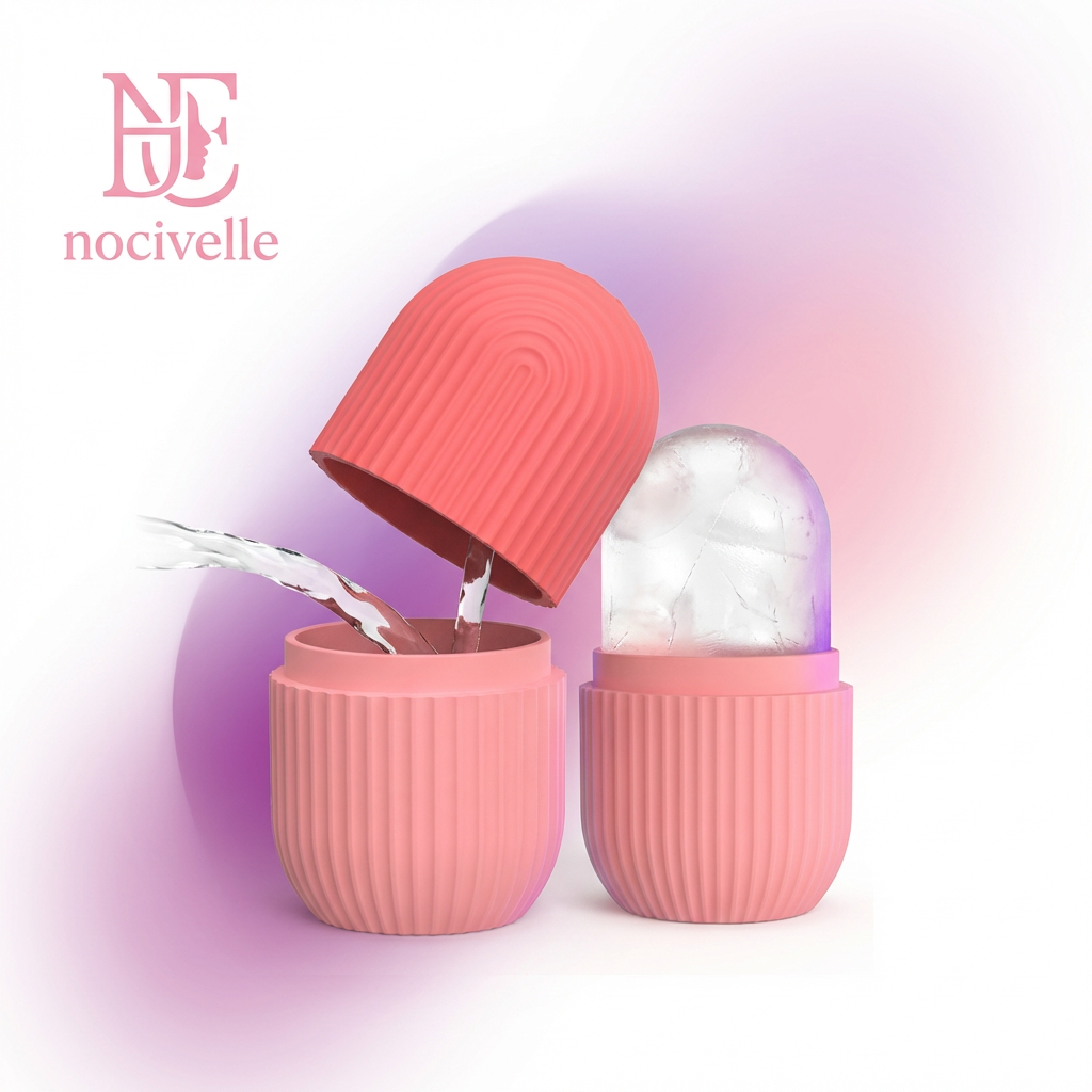 Ice Roller Face Massager — Pore Tightening & Skin Contouring Beauty Tool