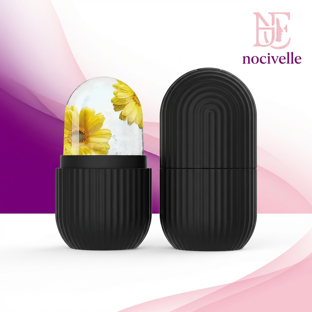 Ice Roller Face Massager — Pore Tightening & Skin Contouring Beauty Tool