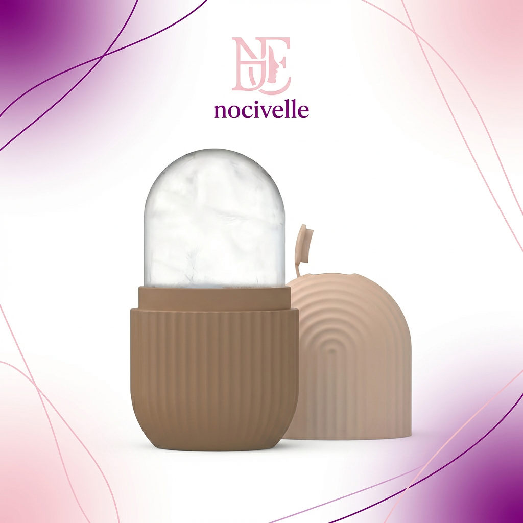 Ice Roller Face Massager — Pore Tightening & Skin Contouring Beauty Tool