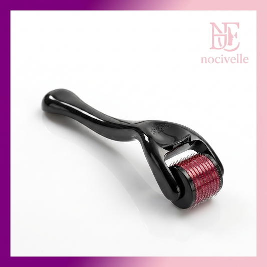 Microneedling Derma Roller — Professional Titanium Needle Facial Skin Treatment