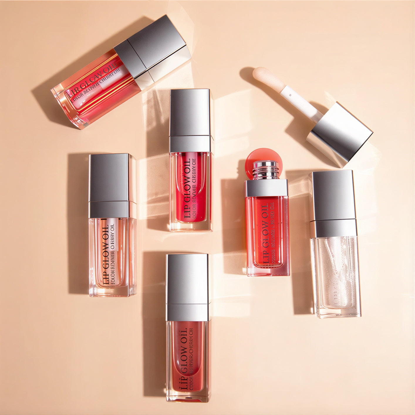 Lip Glow Oil — Cherry Infused Plumping & Hydrating Lip Gloss