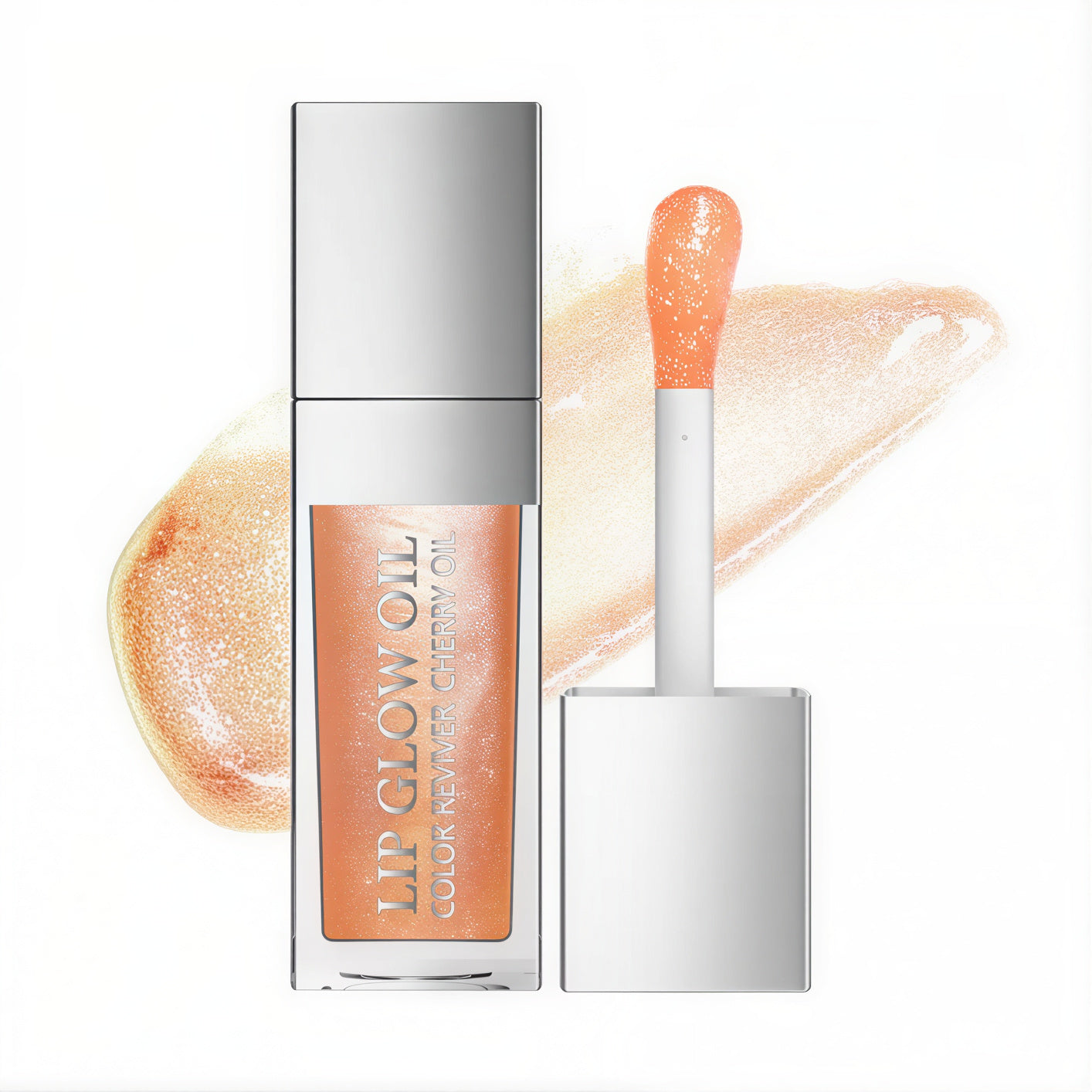 Lip Glow Oil — Cherry Infused Plumping & Hydrating Lip Gloss
